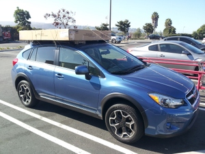 2014 subaru xv crosstrek quarter side