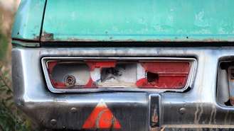 Broken LED Tail Light