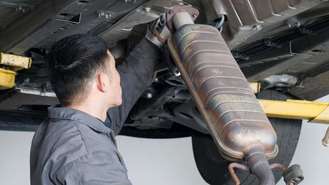 Catalytic Converter Installation