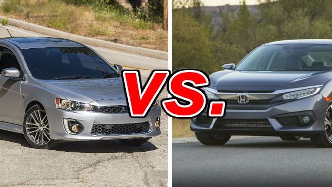 Mitsubishi Lancer vs. Honda Civic CarsDirect