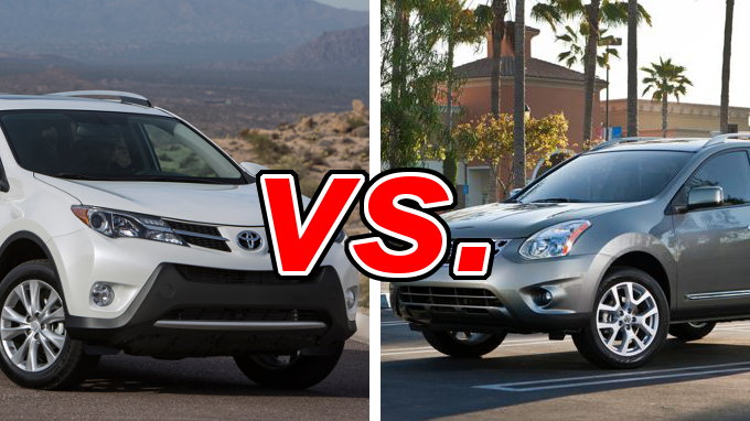 Toyota rav4 vs rogue