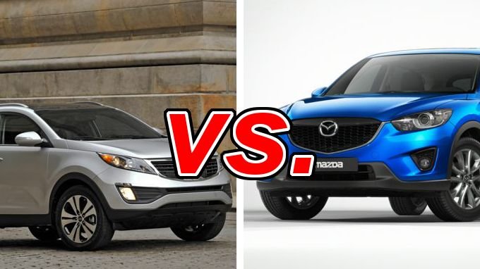 Kia Sportage Vs Mazda Cx 5 Carsdirect