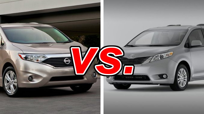 Nissan quest compared to toyota sienna #1