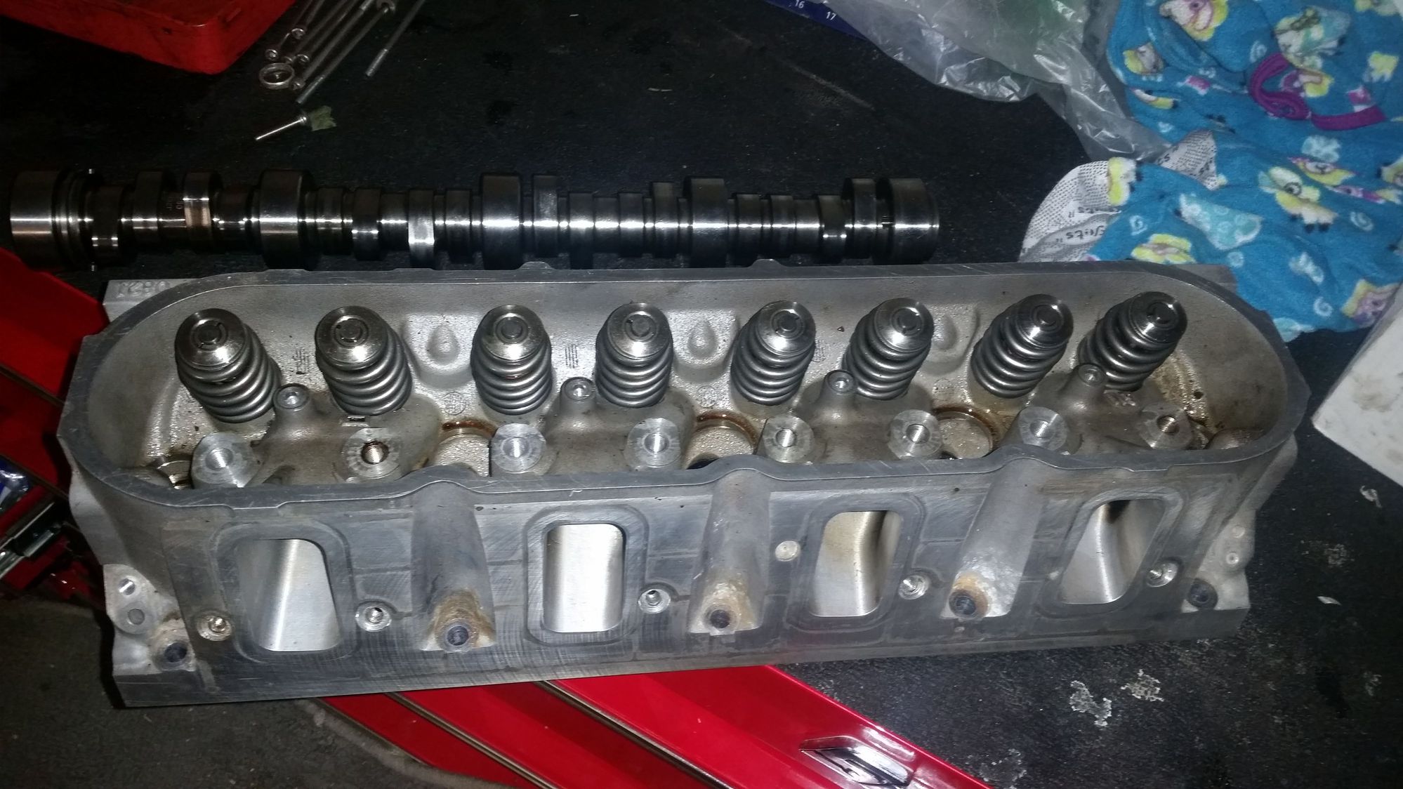 Ported ls3 heads,ls7 lifters ls2 trays,7.4 hardened pushrods,ls3