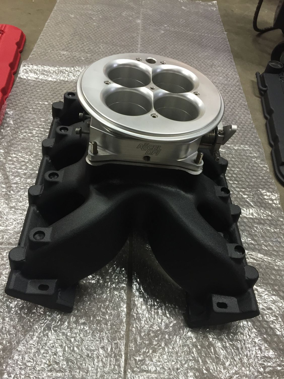 LS3 Carb Intake Shaved, Powder Coated Valve Covers LS1TECH