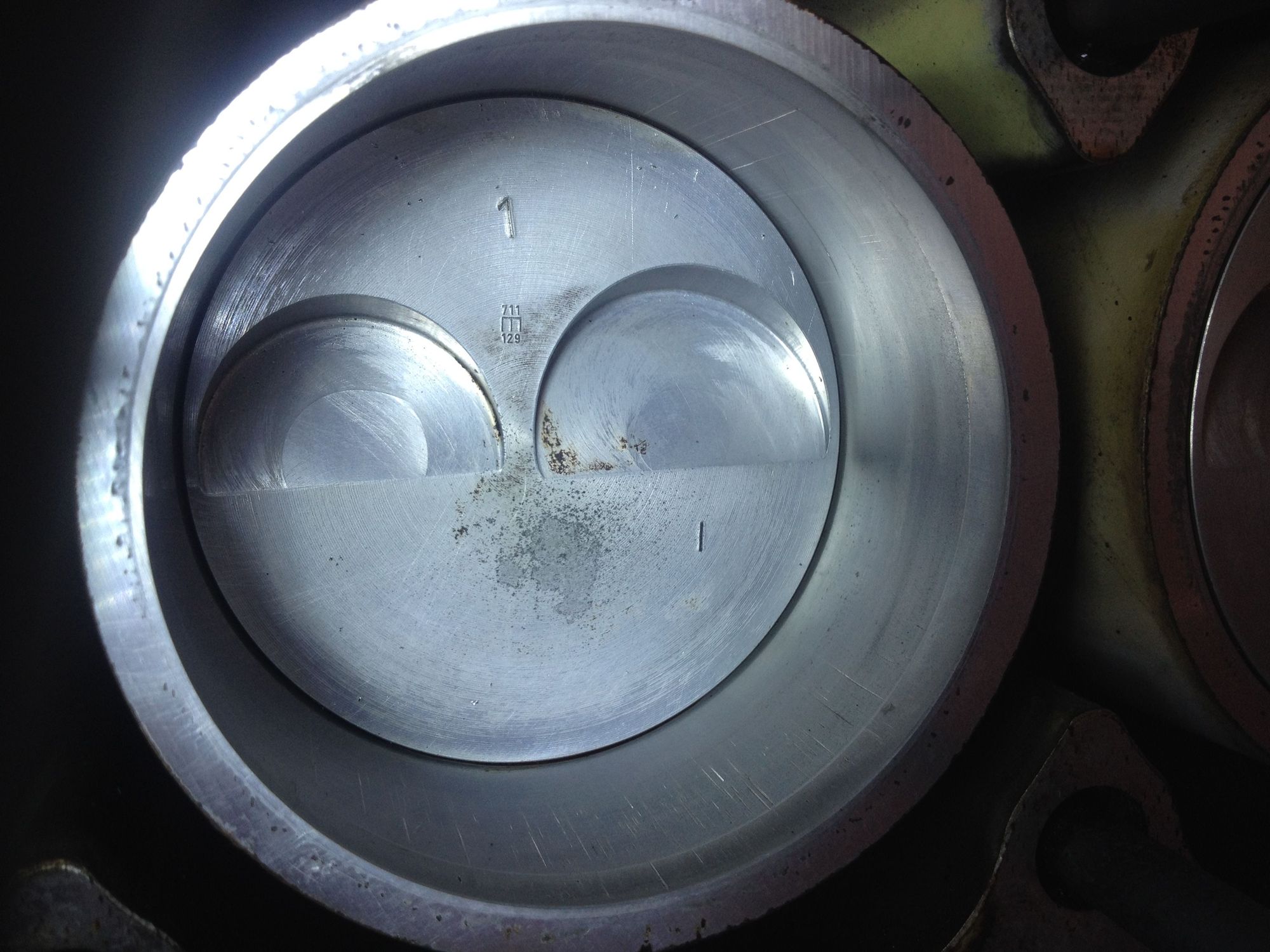 Opinions Piston bore scoring & Exhaust valve seat replacement