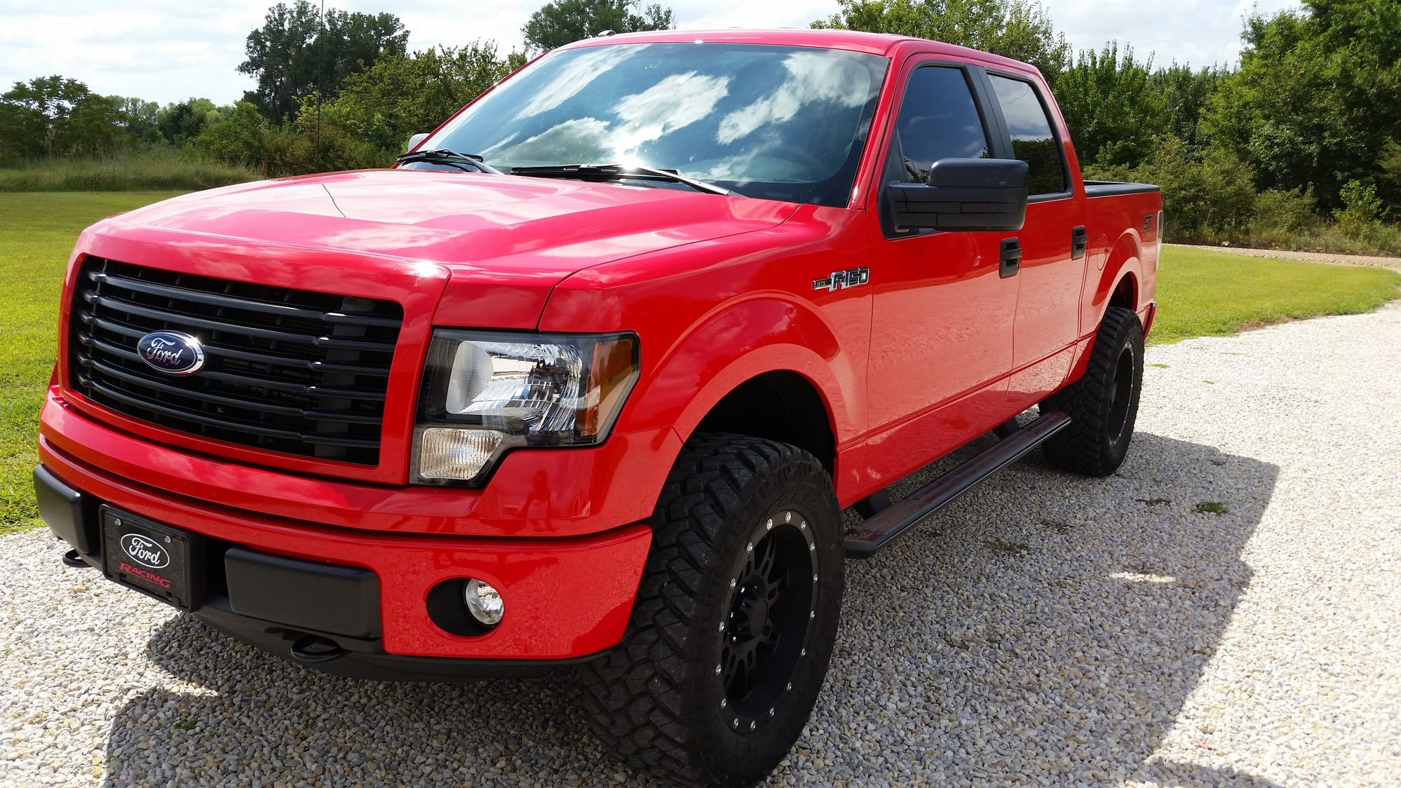 can a stock 2004 ford f150 fit 20 inch rims and tires