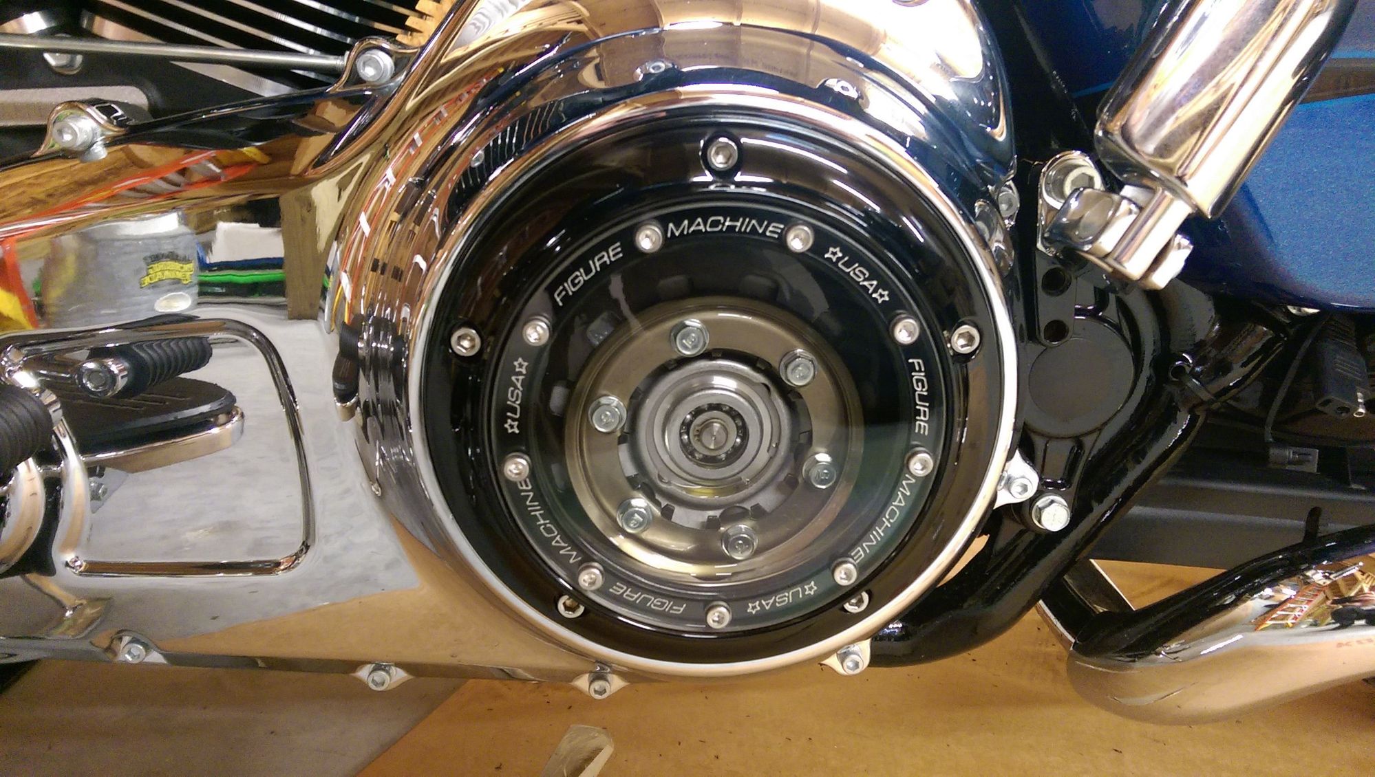 NonRSD Clear Derby/Timing Covers Page 2 Harley Davidson Forums