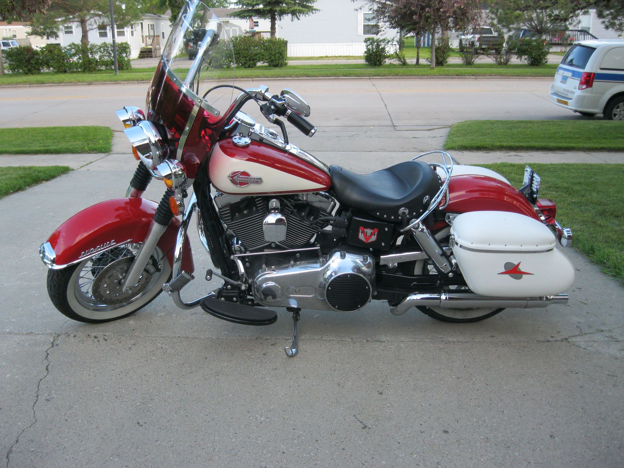 Bubble Bags on a Dyna Harley Davidson Forums