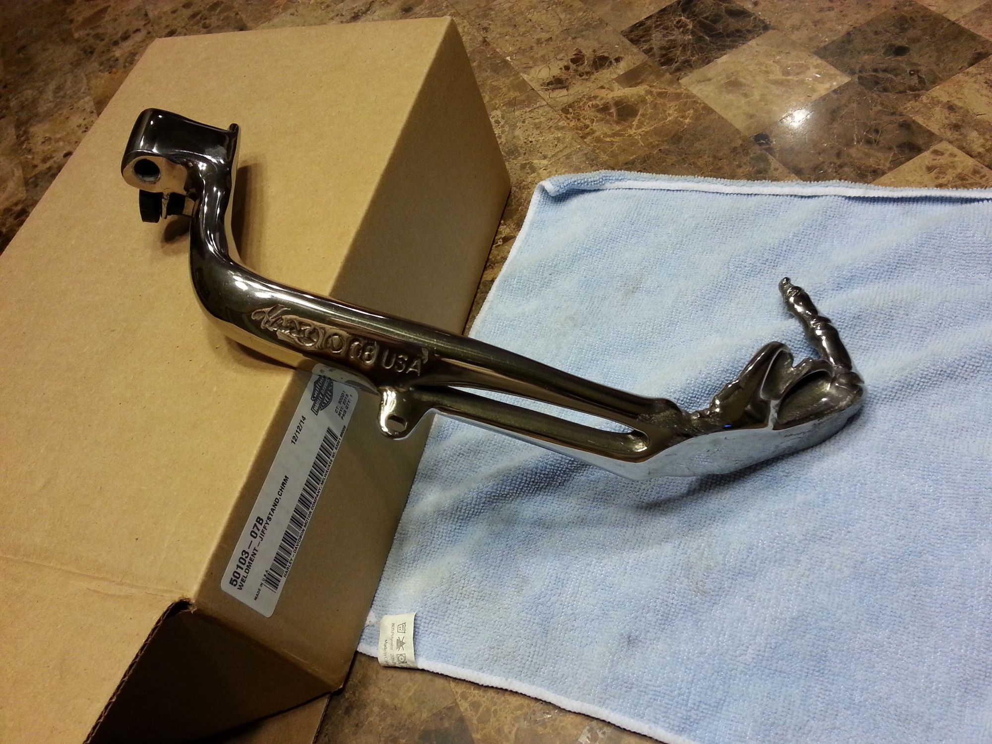 Salute Kickstand Harley Davidson Forums