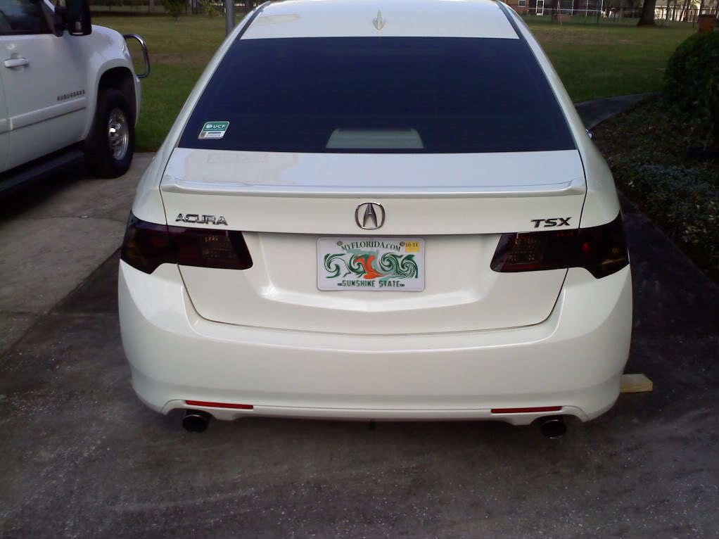 acura tsx lip spoiler wing how to install replace change remove