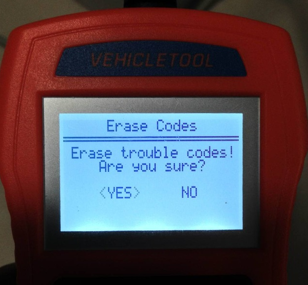 Erase the codes