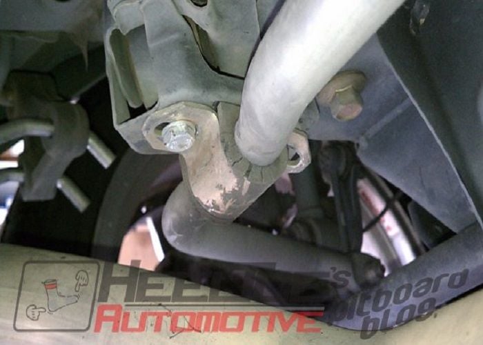 Acura TL suspension problem noise ride issue fix diagnose shocks strut bushing alignment