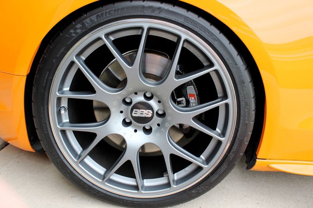 Michelin Pilot Super Sport tire on Audi