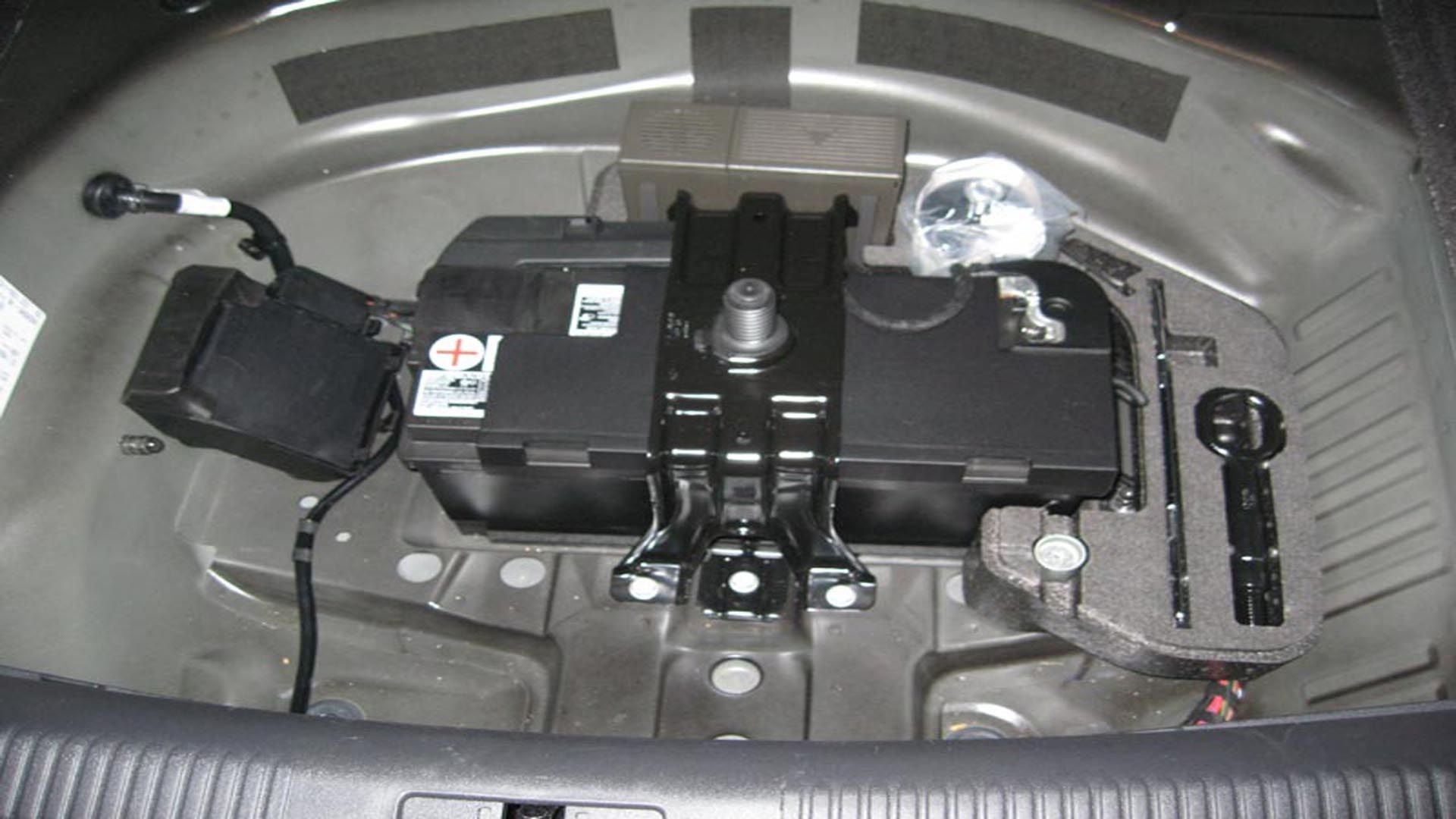 Where is the Battery in an Audi A4 