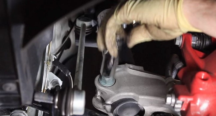 Audi A3 lowering spring strut coilover install how to replace DIY
