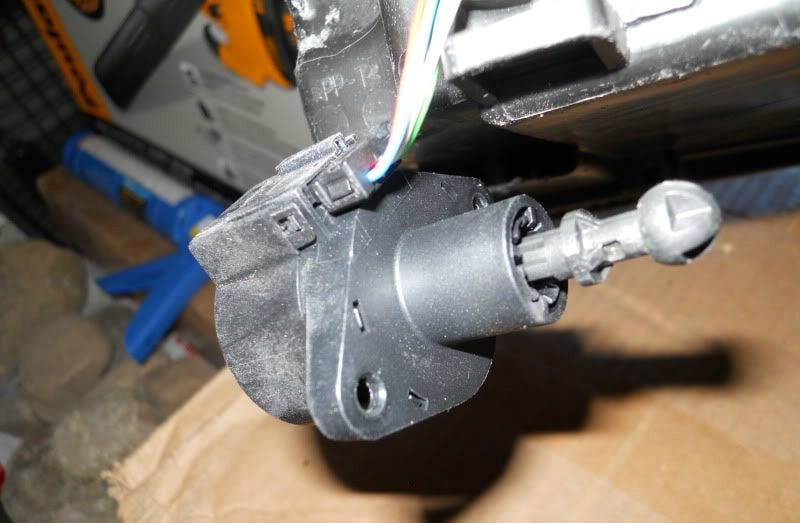 Headlight adjustment motor