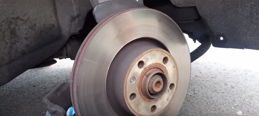 Removing brake rotor