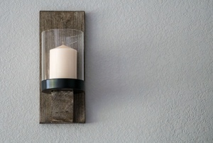 candle wall sconce