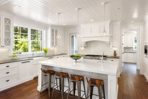 A high-end kitchen.