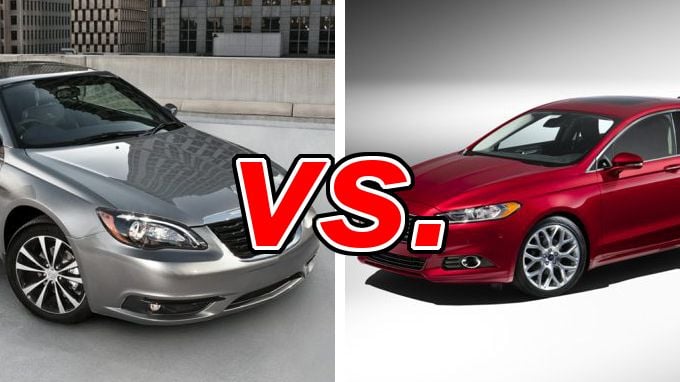Compare chrysler 200 ford fusion #4