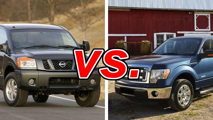 Nissan titan vs. ford f150 #7