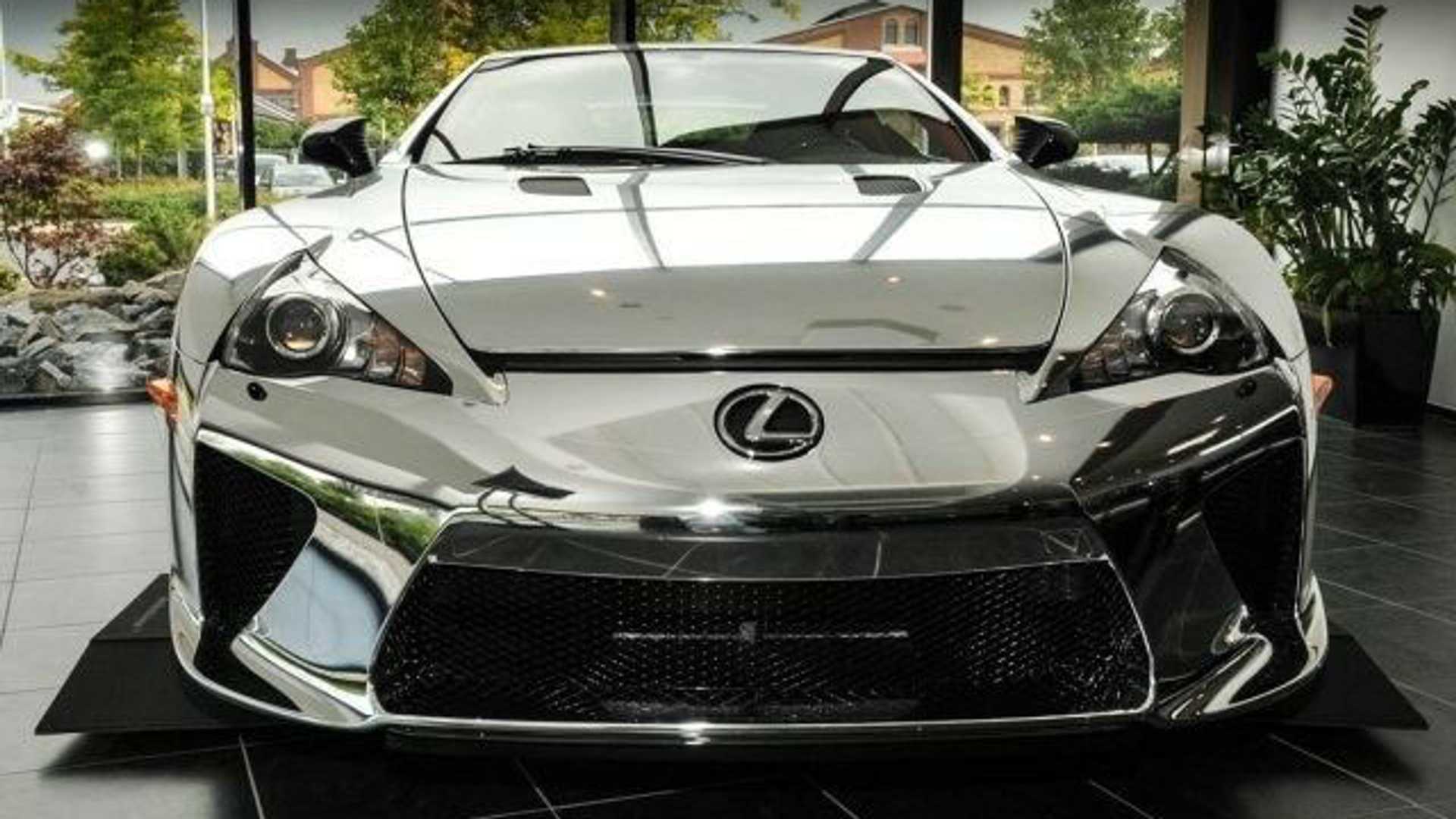 Chrome Lexus LFA Looks Like a Million Bucks Clublexus