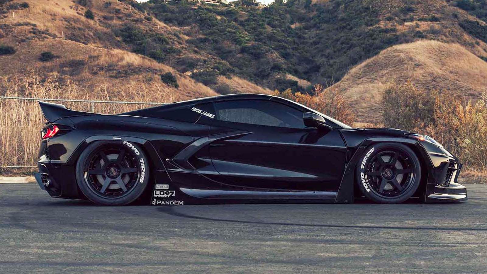 C8 Corvette With Pandem Body Kit Turns All the Heads Corvetteforum