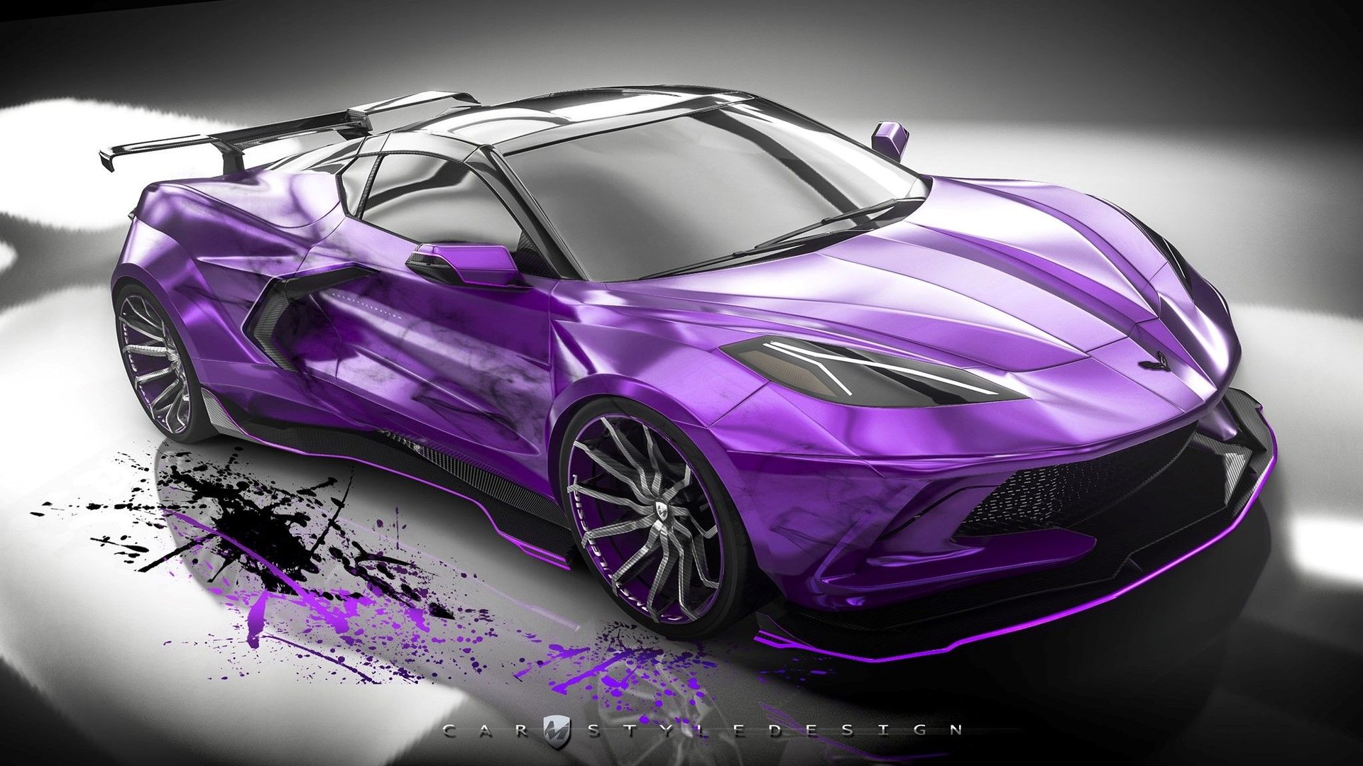 C8 Corvette Reimagined as Widebody and Roadster Variants | Corvetteforum