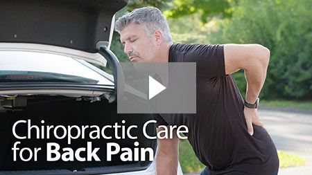 Chiropractic Care for Back Pain.
