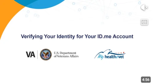 Screenshot of YouTube Video Showing How to Make a ID.me Account