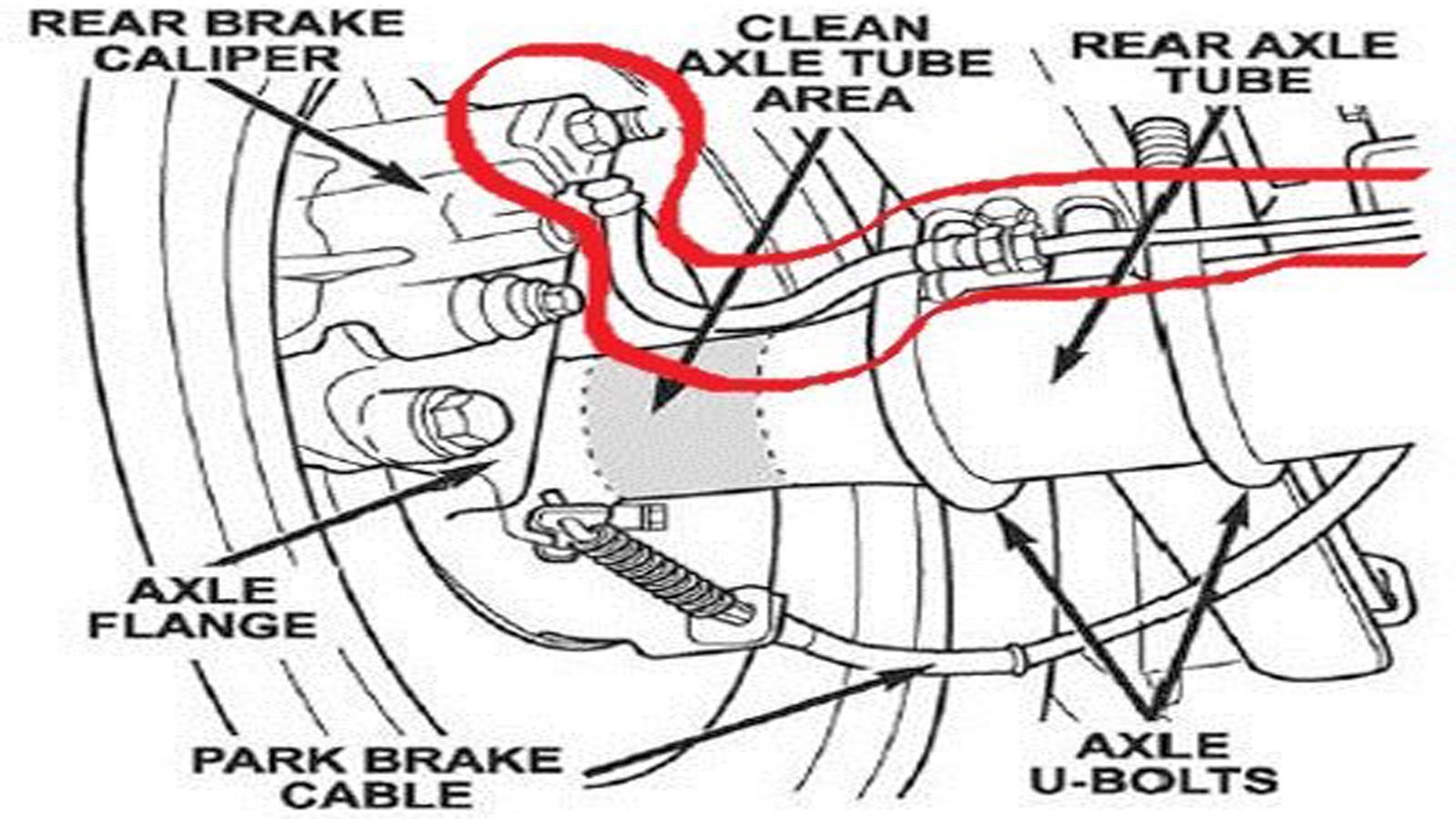 DIY Replacing the Brake Line Dodgeforum