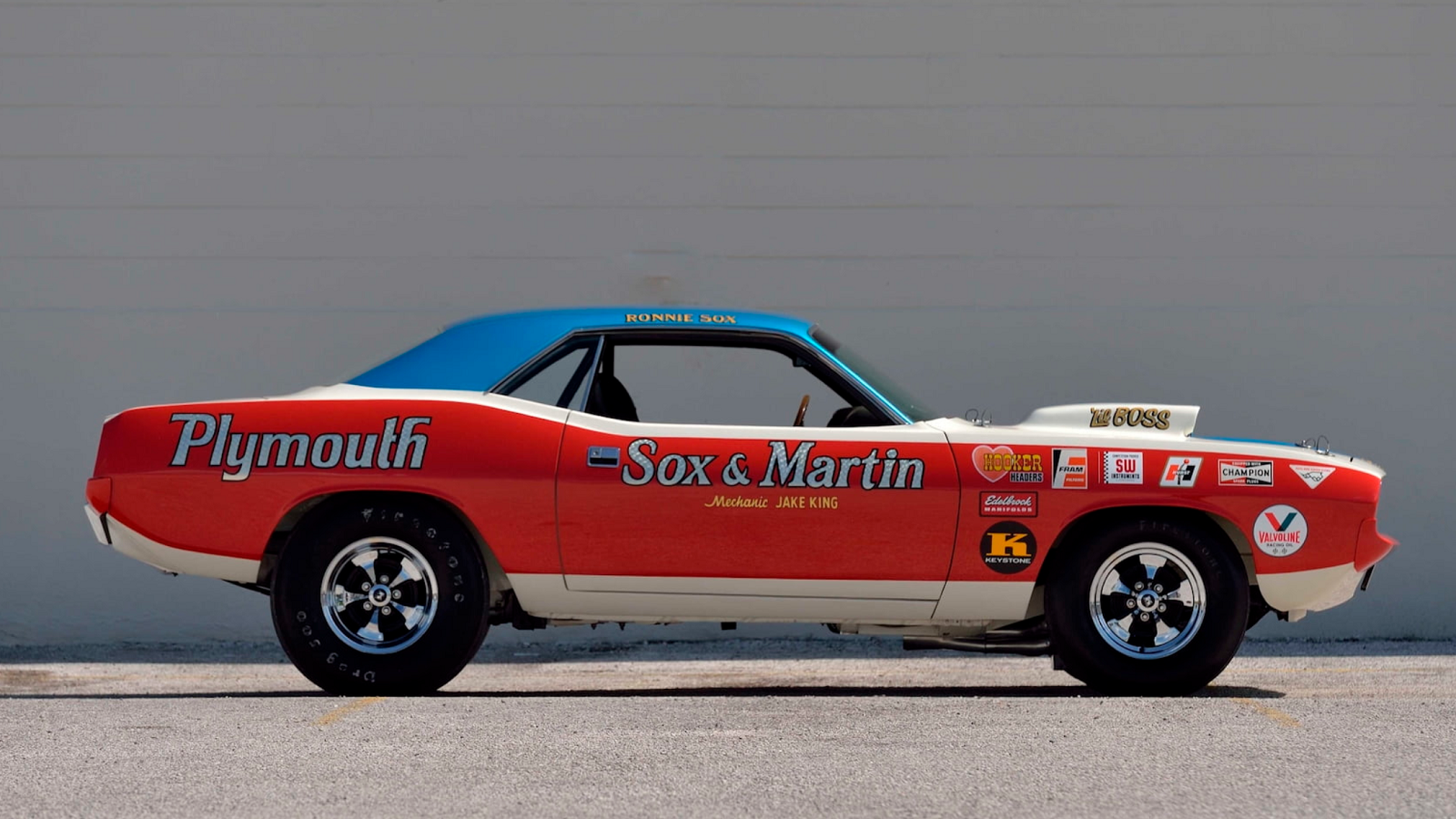 Slixx 1482 Sox & Martin 70/71 Cuda P/S-Ronnie Sox 1/24 1/25 WaterslideDrag Decal - Foto 13