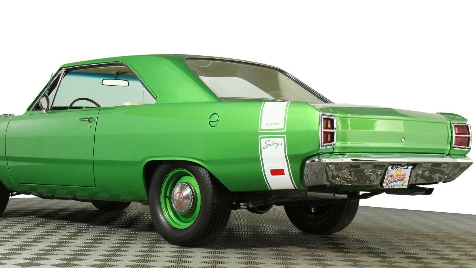 Mean Green 1969 Dart Makes Other Drivers Envious Dodgeforum photo