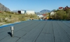Applying Sealant To A Flat Roof