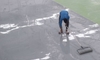 Epoxy Floor Installation: Basecoat and Color Chips
