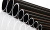 plastic pipes of different sizes