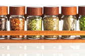 a small spice rack