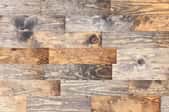 rectangles of reclaimed wood in smooth surface