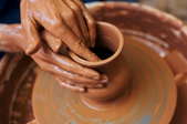 Making Pottery Mugs