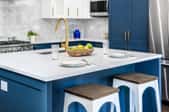 white blue kitchen