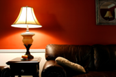 Lamp and Couch