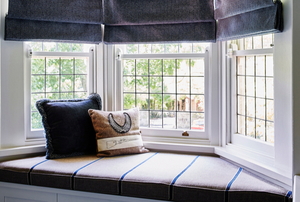 Bay window with sitting area. Imagine a desk instead!