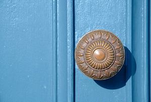 Old fashioned door knob