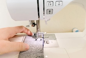 A sewing machine.