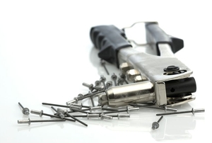 A rivet gun.
