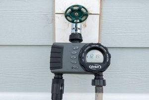 A water irrigation system.
