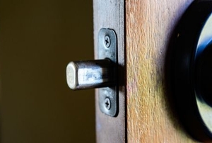 deadlock open in a door
