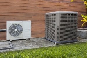 An AC unit.