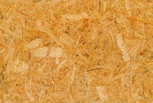 A plywood background.